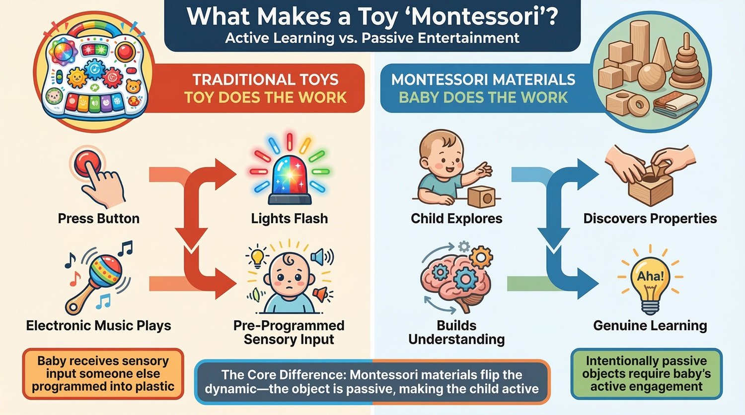 What are Montessori toys for infants?