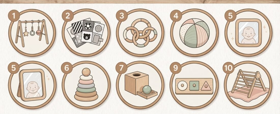 Top 10 Montessori Toys to Support Your Baby’s First Milestones