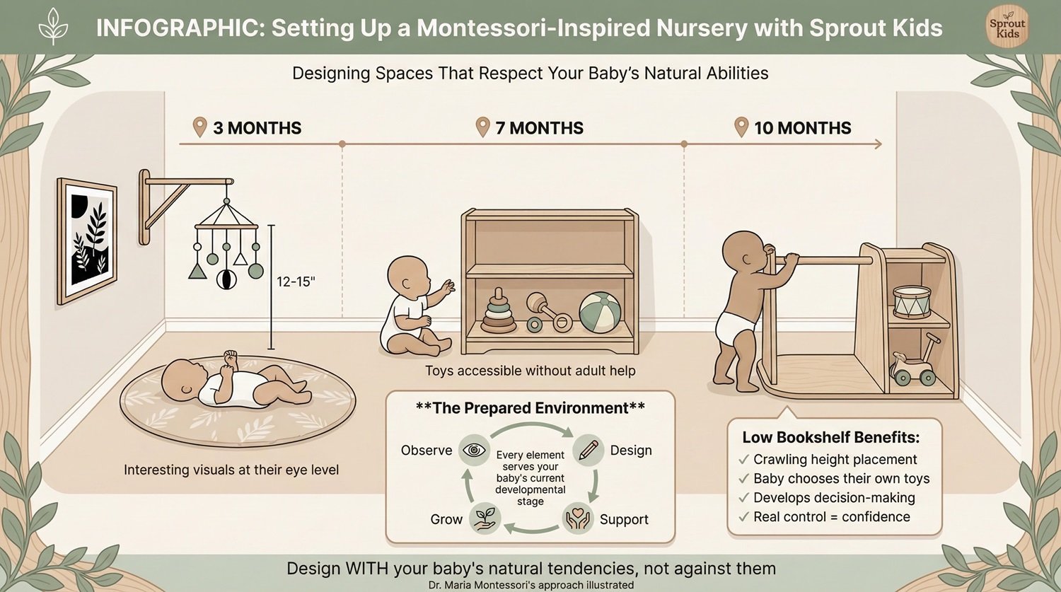 Setting Up a Montessori-Inspired Nursery with Sprout Kids