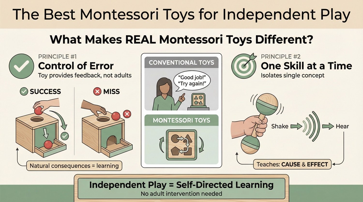 The Best Montessori Toys for Encouraging Independent Play