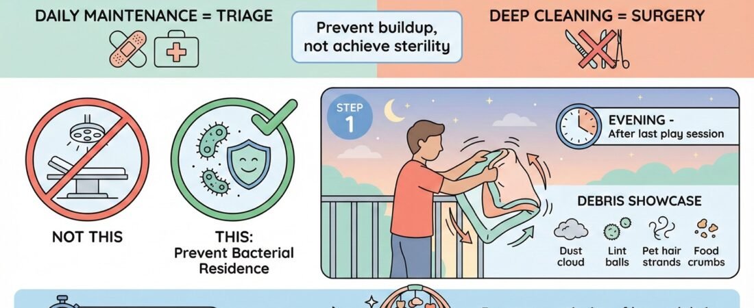 How to Clean and Maintain Your Baby’s Activity Gym