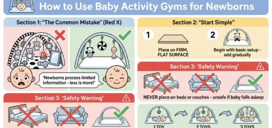 How to Use Baby Activity Gyms for Newborns (0-3 Months)