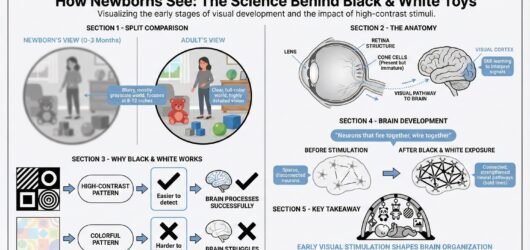 Black and White vs. Colorful Activity Gyms