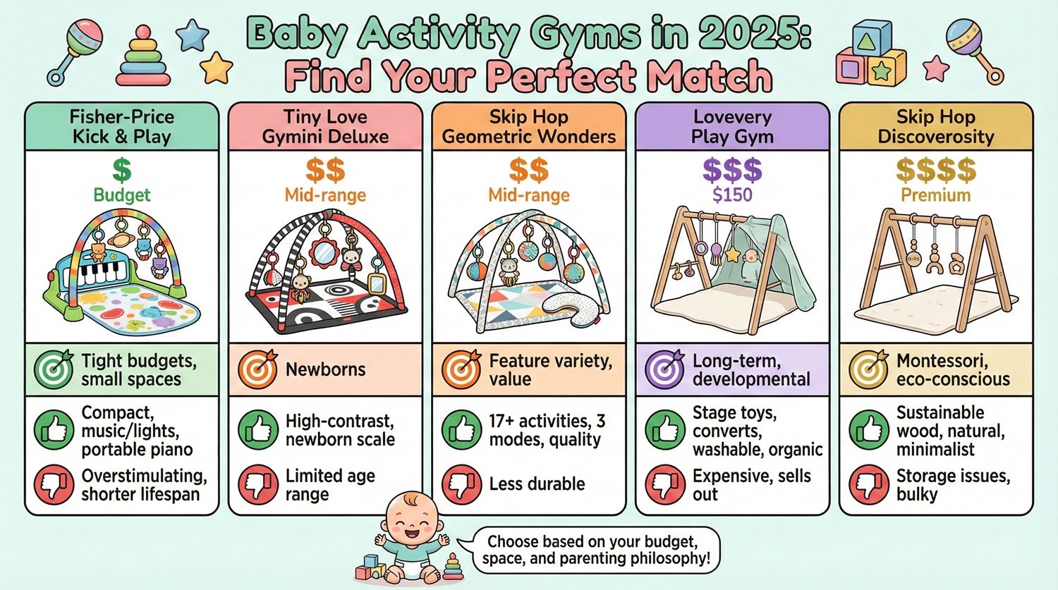 Review of Baby Activity Gyms in 2025: What’s Actually Working for Parents