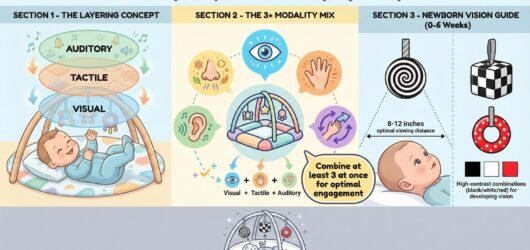 Sensory Play Ideas Using Activity Gym Toys