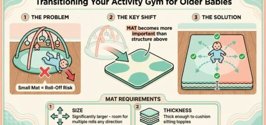 From Gym to Play Mat: Transitioning Your Activity Gym for Older Babies