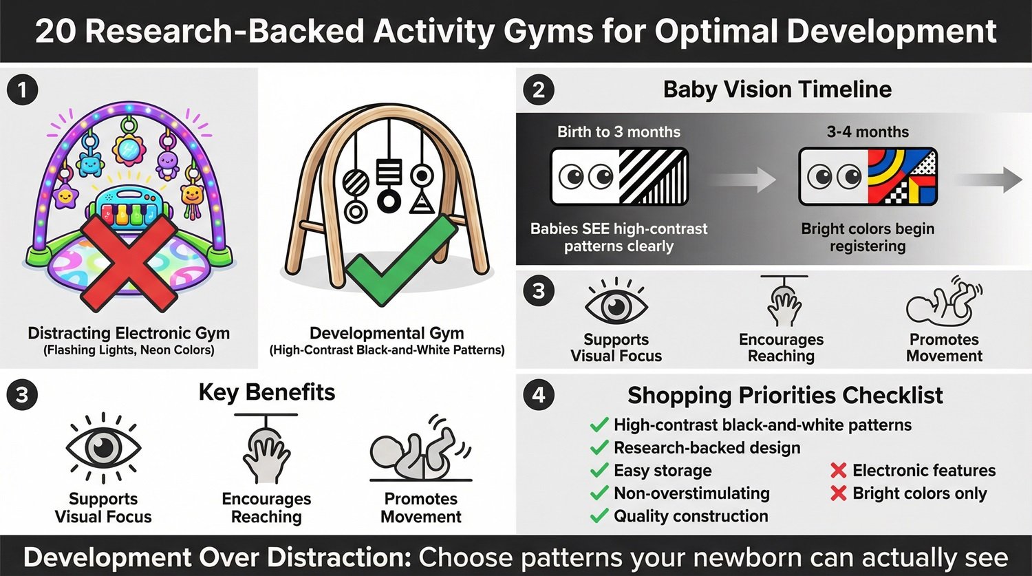 Top-Rated Activity Gyms with High-Contrast Patterns for Visual Stimulation