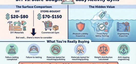 DIY vs. Store-Bought Baby Activity Gyms