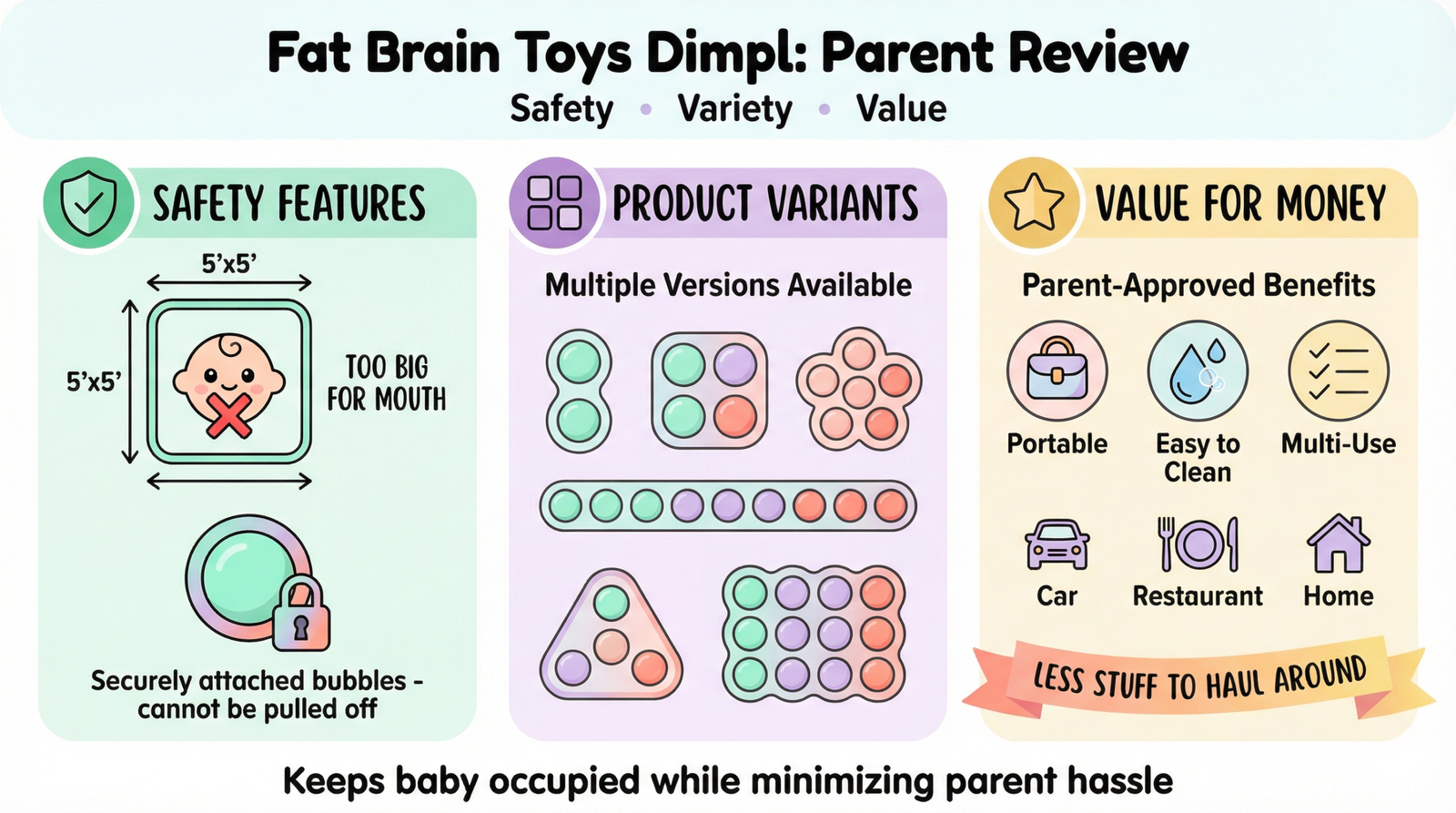 Review of Fat Brain Toys Dimpl: Simple Silicone That Actually Works