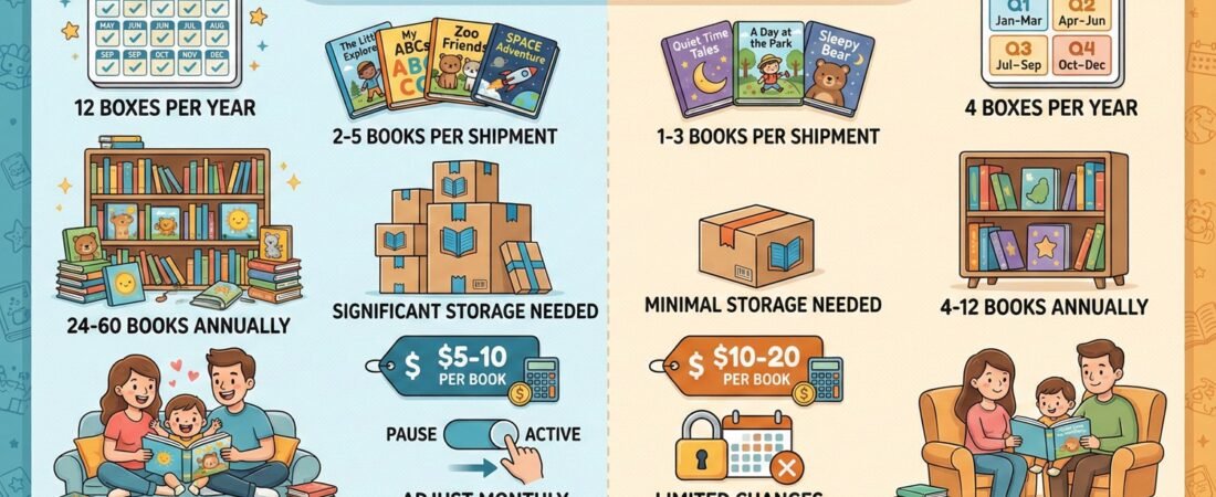 Comparing Monthly vs. Quarterly Toddler Book Subscriptions: Which Fits Your Family?