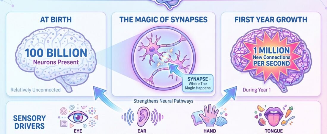 How Sensory Play Supports Your Baby’s Milestones