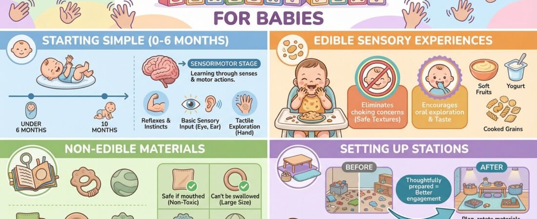 How to Make Sensory Play for Babies