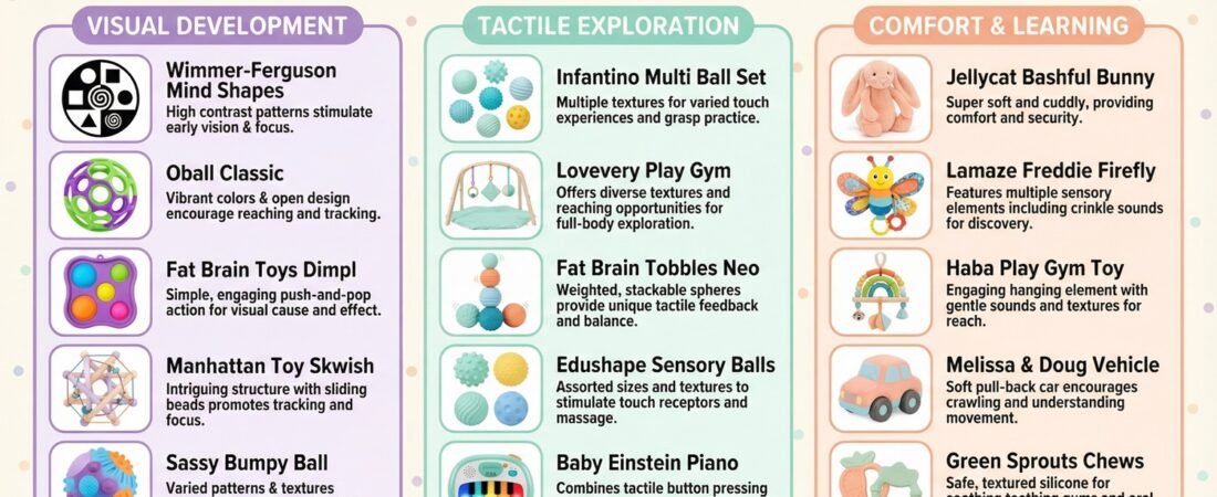 15 Best Sensory Toys for Babies in Their First Year