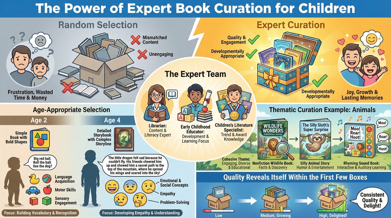 What to Look for in a High-Quality Toddler Book Subscription