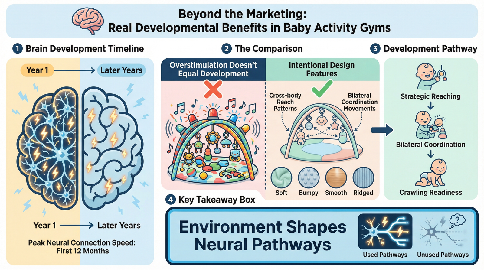 Essential Features Your Baby Activity Gym Should Have
