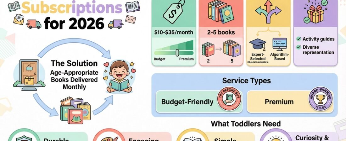 Expert-Approved Toddler Book Subscriptions for Early Learning