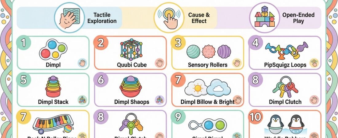 Top 10 Fat Brain Toys for Sensory Development in Infants