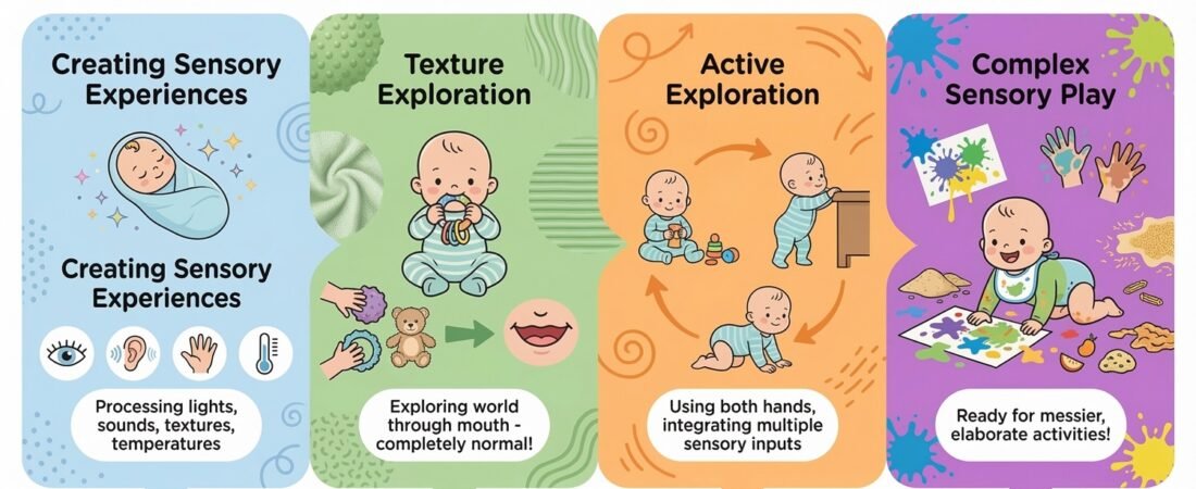 Sensory Play Ideas to Soothe a Fussy Baby